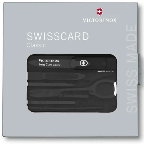 Multitool Victorinox Swiss Card Classic Camping / Oțel inoxidabil photo 3