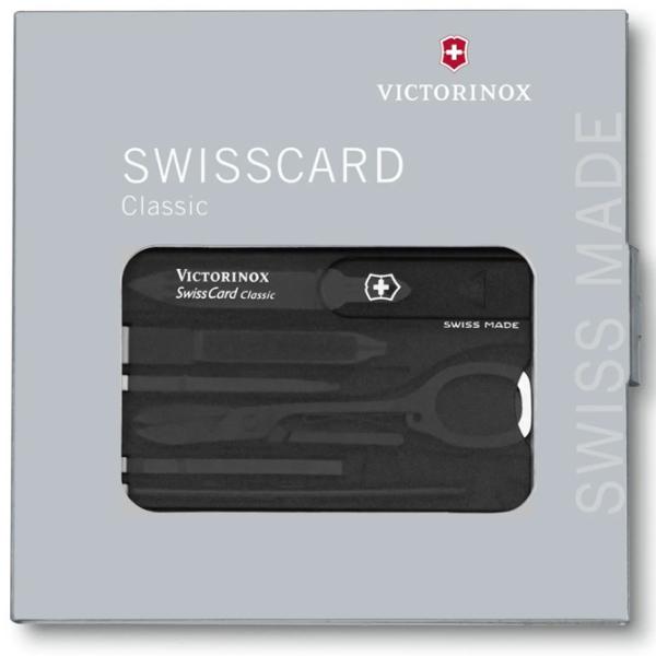 Multitool Victorinox Swiss Card Classic Camping / Oțel inoxidabil photo 3