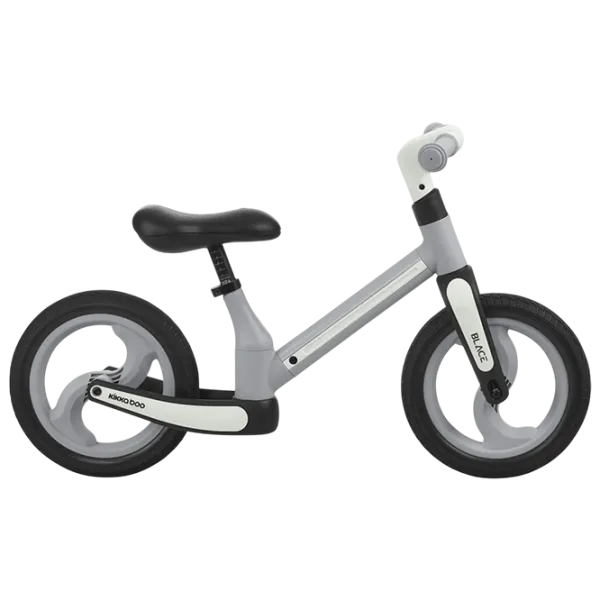 Bicicletă fără pedale KikkaBoo Blace  Metal / Gray Black photo 3