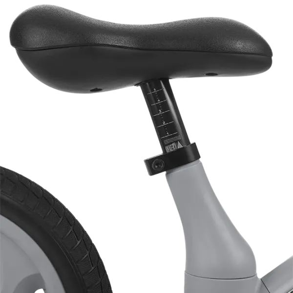 Bicicletă fără pedale KikkaBoo Blace  Metal / Gray Black photo 4
