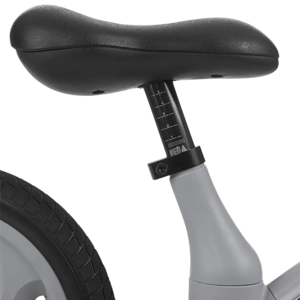 Bicicletă fără pedale KikkaBoo Blace  Metal / Gray Black photo 4