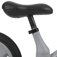 Bicicletă fără pedale KikkaBoo Blace Metal / Gray Black photo 4