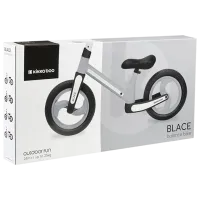 Bicicletă fără pedale KikkaBoo Blace Metal / Gray Black photo 8
