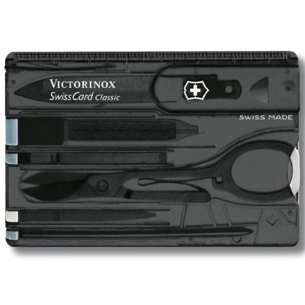 Multitool Victorinox Swiss Card Classic Camping / Oțel inoxidabil photo 2