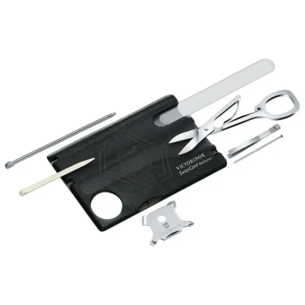 Multitool Victorinox Swiss Card Nailcare Camping / Oțel inoxidabil photo 1