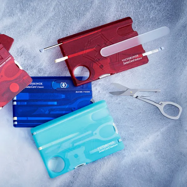 Multitool Victorinox Swiss Card Nailcare Camping / Oțel inoxidabil photo 4