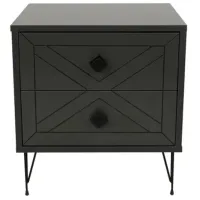 Тумбочки Trendy Luna 55 x 50 x 40см / ДСП меламин / Антрацит