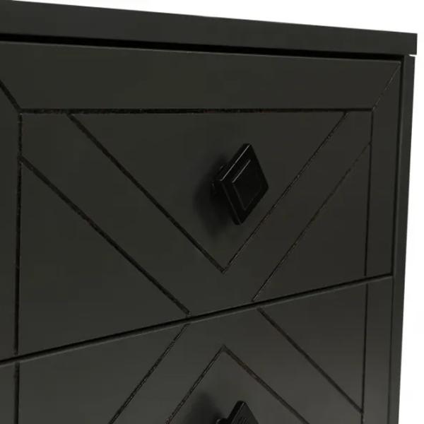 Тумбочки Trendy Luna 55 x 50 x 40см / ДСП меламин / Антрацит photo 5