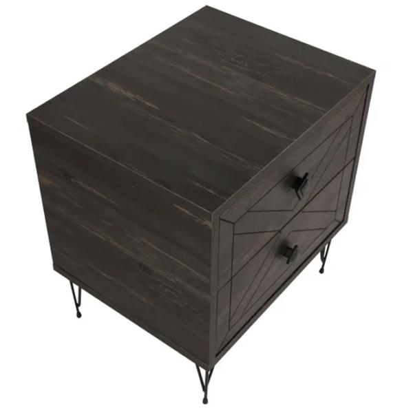 Тумбочки Trendy Luna 55 x 50 x 40см / ДСП меламин / Темно Коричневый photo 3