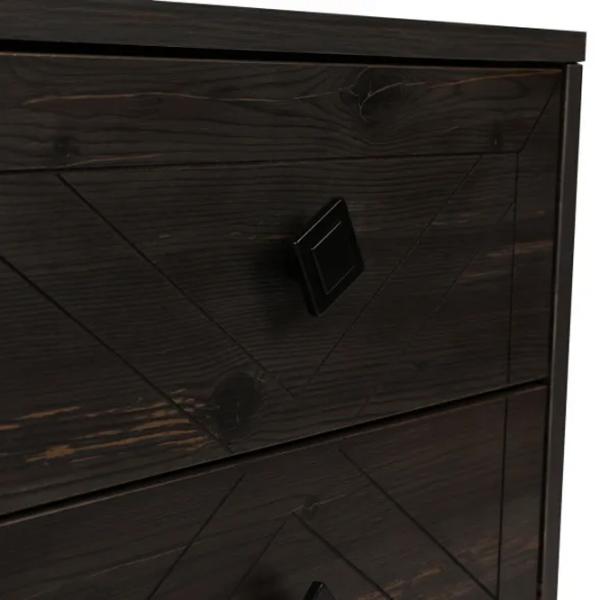 Тумбочки Trendy Luna 55 x 50 x 40см / ДСП меламин / Темно Коричневый photo 4