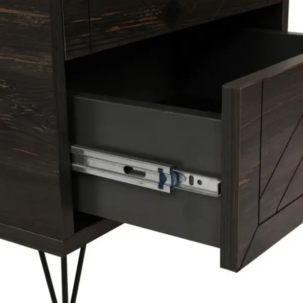 Тумбочки Trendy Luna 55 x 50 x 40см / ДСП меламин / Темно Коричневый photo 6