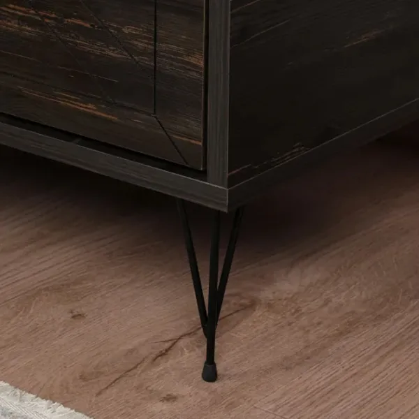 Тумбочки Trendy Luna 55 x 50 x 40см / ДСП меламин / Темно Коричневый photo 7
