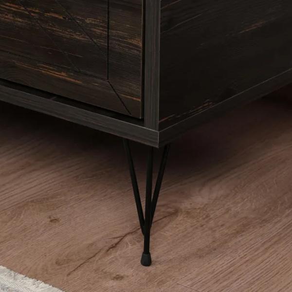 Тумбочки Trendy Luna 55 x 50 x 40см / ДСП меламин / Темно Коричневый photo 7
