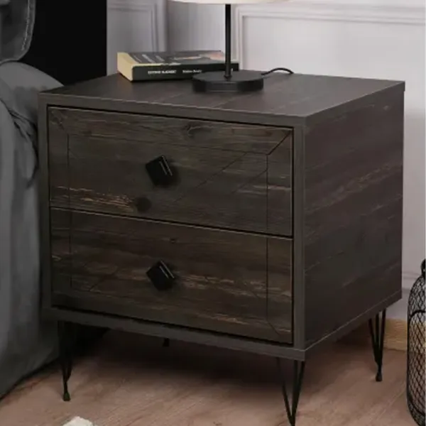 Тумбочки Trendy Luna 55 x 50 x 40см / ДСП меламин / Темно Коричневый photo 9