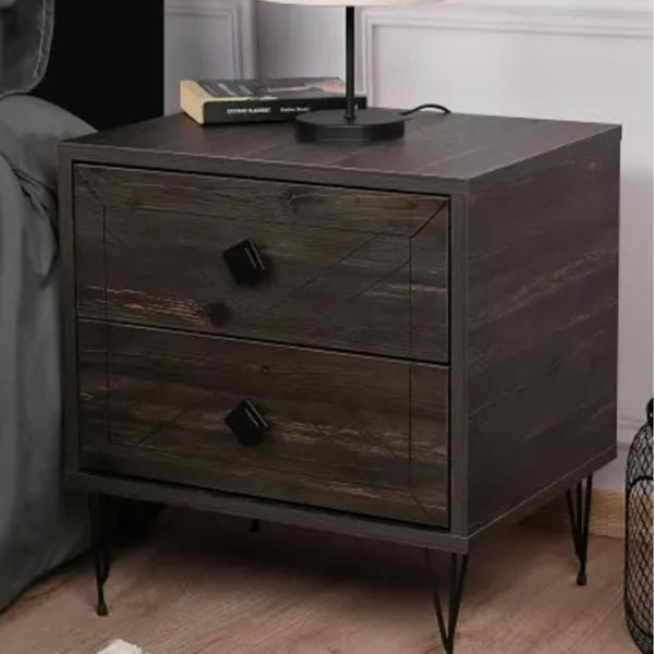 Тумбочки Trendy Luna 55 x 50 x 40см / ДСП меламин / Темно Коричневый photo 9