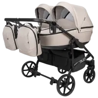 Cărucior pentru copil Angelina Tvigo-Duo DTE-44/ Beige