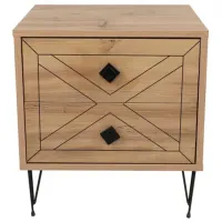 Тумбочки Trendy Luna 55 x 50 x 40см / ДСП меламин / Сосна