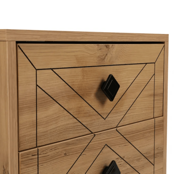 Тумбочки Trendy Luna 55 x 50 x 40см / ДСП меламин / Сосна photo 4