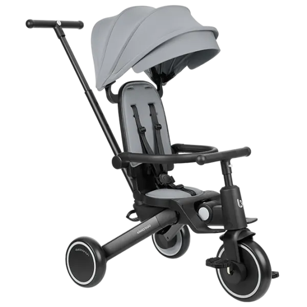 Triciclu KikkaBoo Trix 2 8in1 25 kg / Gray photo 1