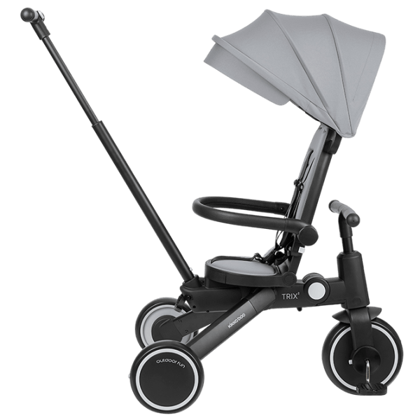 Triciclu KikkaBoo Trix 2 8in1 25 kg / Gray photo 6
