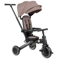 Triciclu KikkaBoo Trix 2 8in1 25 kg / Beige