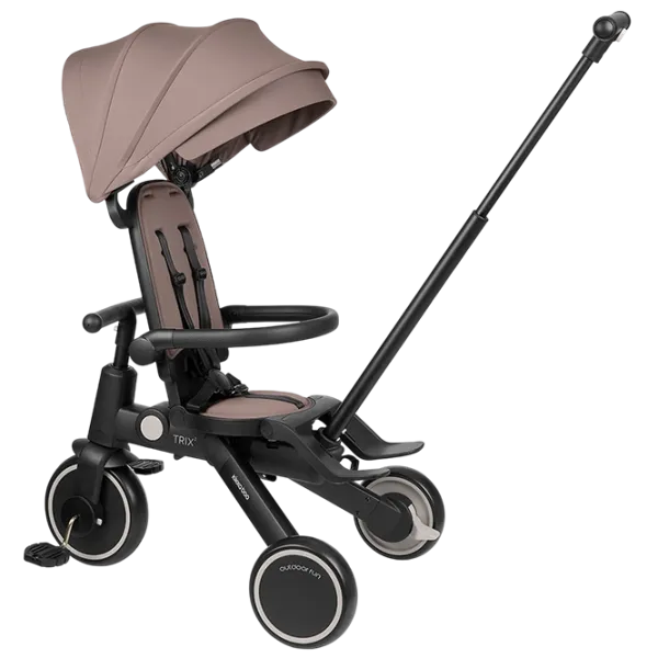 Triciclu KikkaBoo Trix 2 8in1 25 kg / Beige photo 2