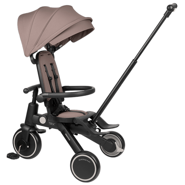 Triciclu KikkaBoo Trix 2 8in1 25 kg / Beige photo 2