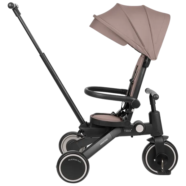 Triciclu KikkaBoo Trix 2 8in1 25 kg / Beige photo 6