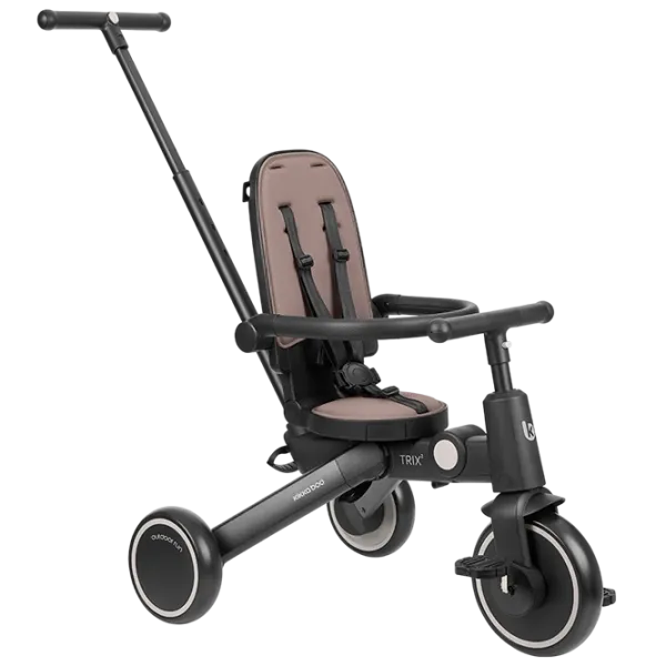 Triciclu KikkaBoo Trix 2 8in1 25 kg / Beige photo 8