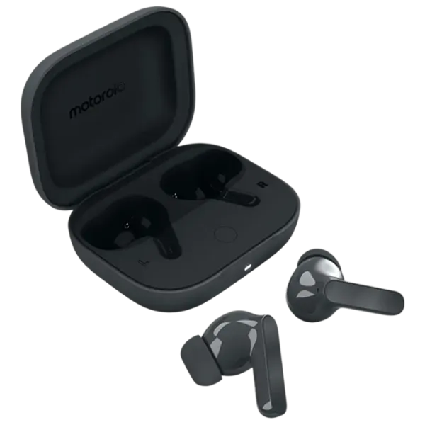 Наушники Motorola Moto Buds Bass Серый Dark Shadow Беспроводные/ Персональный photo 1