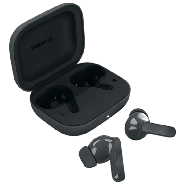 Наушники Motorola Moto Buds Bass Серый Dark Shadow Беспроводные/ Персональный photo 1