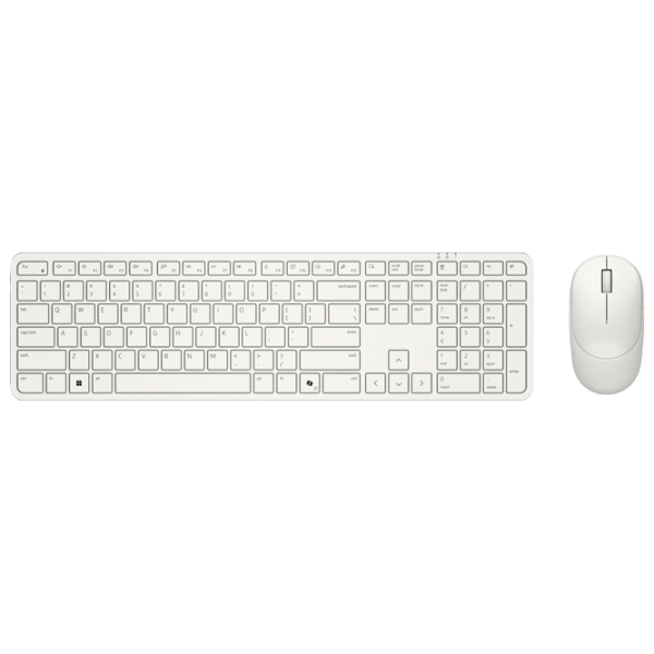 Tastatura & Mouse Dell PRO 5 Fără fir / White photo 1
