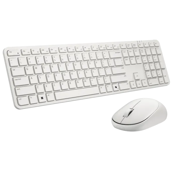 Tastatura & Mouse Dell PRO 5 Fără fir / White photo 6