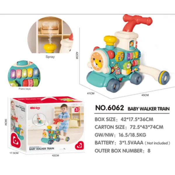 Premergător Bibiin Toys 6062 (3695280056594) / Green photo 3
