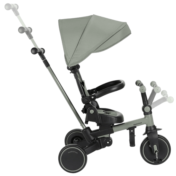 Triciclu KikkaBoo Aluma 25 kg / Green photo 5