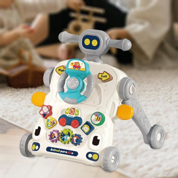 Ходунки Bibiin Toys 6042 (3695231513299) / Белый photo 3