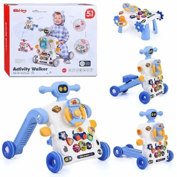 Ходунки Bibiin Toys 6040 (3695235590463) / Белый photo 2