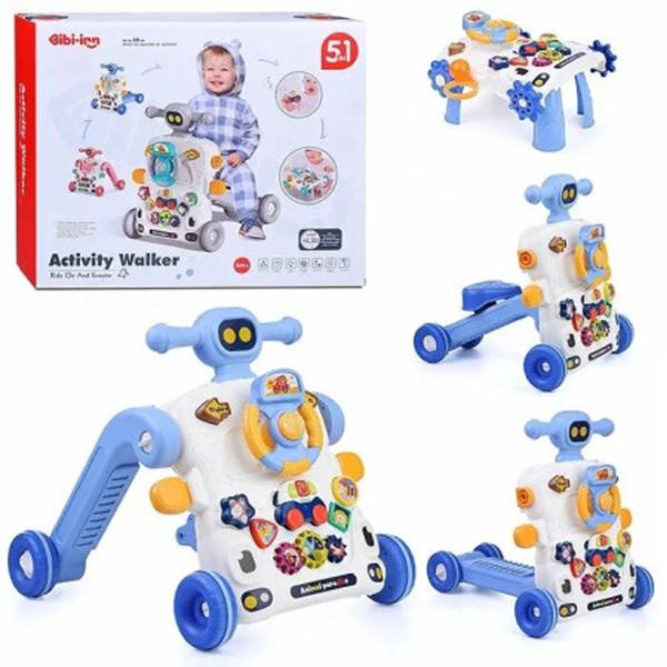 Ходунки Bibiin Toys 6040 (3695235590463) / Белый photo 2