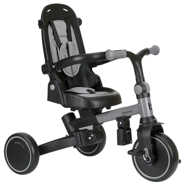 Triciclu KikkaBoo Aluma 25 kg / Gray photo 2