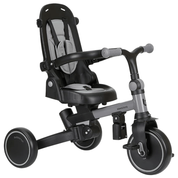 Triciclu KikkaBoo Aluma 25 kg / Gray photo 2