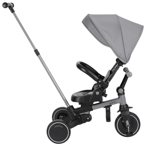Triciclu KikkaBoo Aluma 25 kg / Gray photo 6