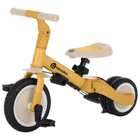 Трицикл Petite&Mars Turbo 25 кг / Желтый