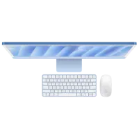Моноблок Apple 24" 4.5K M4/ iMac 2024/ 16 ГБ/ 512 ГБ/ Синий photo 3