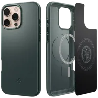 Husă pentru smartphone Apple iPhone 16 Pro Max Spigen / MagSafe Back / TPU / Abyss Green photo 2