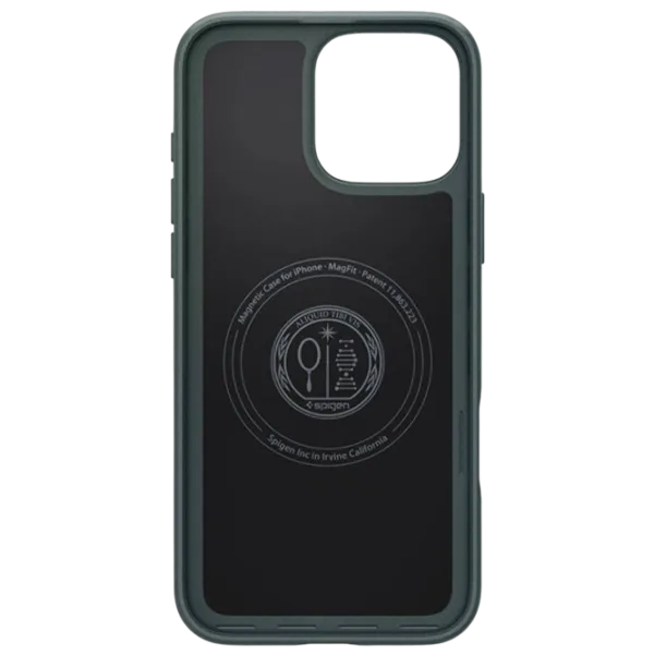 Чехол для смартфона Apple iPhone 16 Pro Max Spigen / MagSafe Back / ТПУ / Abyss Зеленый photo 3
