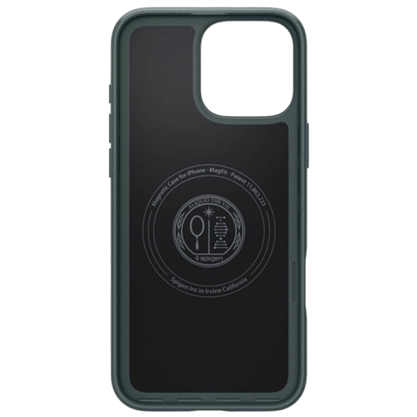 Чехол для смартфона Apple iPhone 16 Pro Max Spigen / MagSafe Back / ТПУ / Abyss Зеленый photo 3