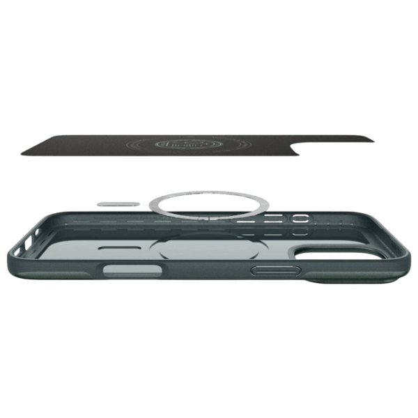 Чехол для смартфона Apple iPhone 16 Pro Max Spigen / MagSafe Back / ТПУ / Abyss Зеленый photo 5