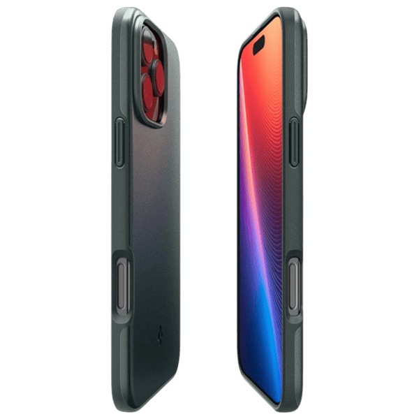 Чехол для смартфона Apple iPhone 16 Pro Max Spigen / MagSafe Back / ТПУ / Abyss Зеленый photo 6
