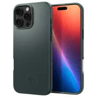 Husă pentru smartphone Apple iPhone 16 Pro Max Spigen / MagSafe Back / TPU / Abyss Green photo 7