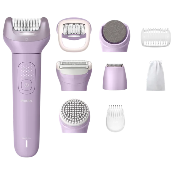 Эпилятор Philips BRE728/00 Влажная / Pink Фиолетовый photo 1